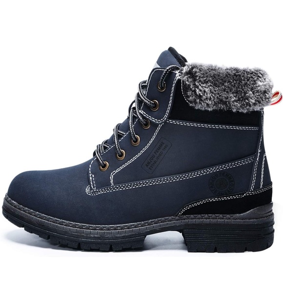 cestfini Shoes - Winter Snow Hiking Boots Black Casual Ankle Work  Boots women’s size 9 NEW